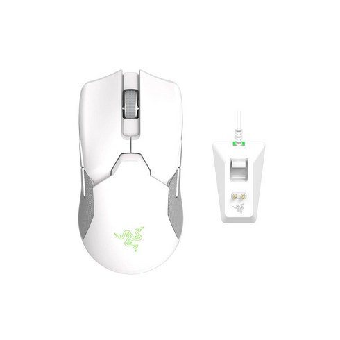 레이저 Viper Ultimate 무선 게이밍 마우스 [벌크] [충전독 포함], Mercury, RC30-030501