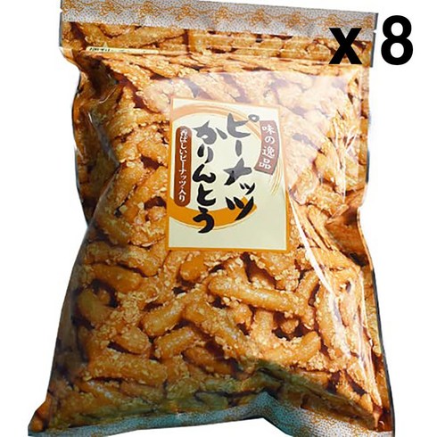 카린 - 나카노 카린토 일본 맛동산 땅콩 320g 8봉지, 8개