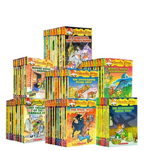 제로니모원서 - 제로니모스틸턴 Geronimo Stilton 영어책읽기 챕터북 80권세트, 80권전권세트