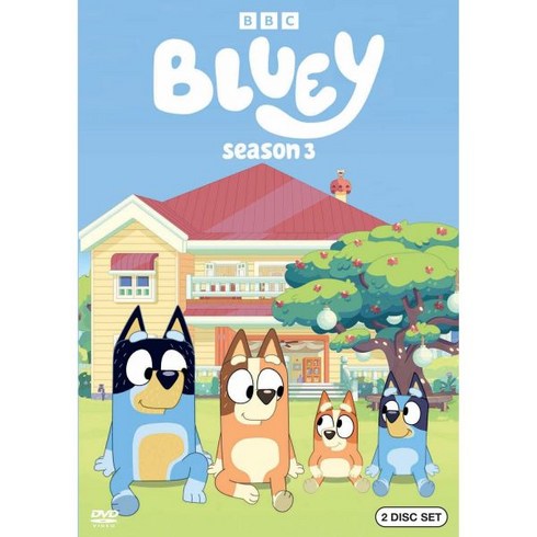 블루이dvd - Bluey 시즌 3 미국판 DVD