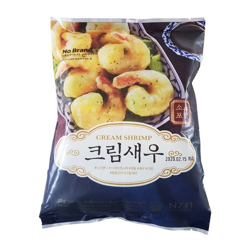 노브랜드밀키트 - (노브랜드) 크림새우, 370g, 2개