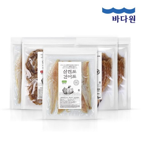 삼천포 건어포 세트 - [삼천포 건어물] 삼천포 건어포 세트(쥐치포 100g+아귀포 100gx2봉+나막스 100gx2봉), 1개