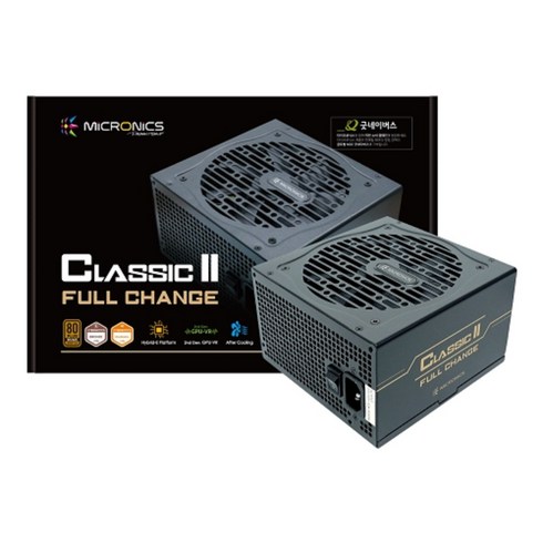 마이크로닉스 Classic II 풀체인지 600W 80PLUS 230V EU Bronze 파워