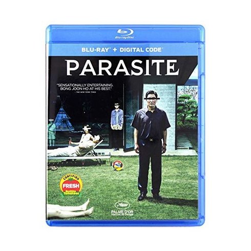 영화 기생충 Parasite 블루레이 DVD 봉준호 아카데미수상작 미국판, Blu-ray