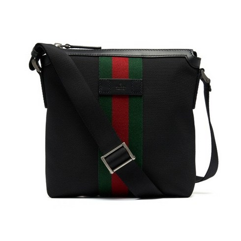 [구찌] GUCCI WEB 스트라이프 캔버스 메신저백 631195 KWT7N 1060