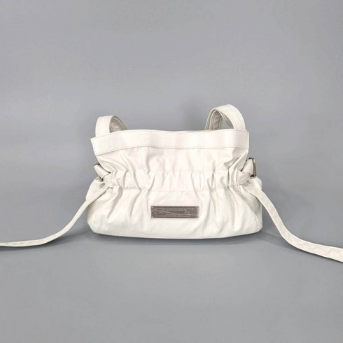 마뗑킴백팩 - 마뗑킴 미니백 가방 SEASHELL MINI BAG IN IVORY MK2411BG003MIV