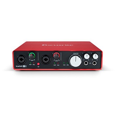 오디오 인터페이스 focusrite scarlett 6i6 g2 6in 6out 24bit