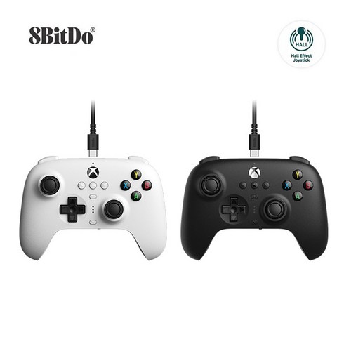 게임패스얼티밋 - [성의샵] 8BitDo Ultimate 얼티메이트 컨트롤러 오리온 유선 게임패드 Hall버전 Xbox전용 홀판+Game Pass카드 Orion Xbox 시리즈, 화이트, 1개, xbox-Hall버전