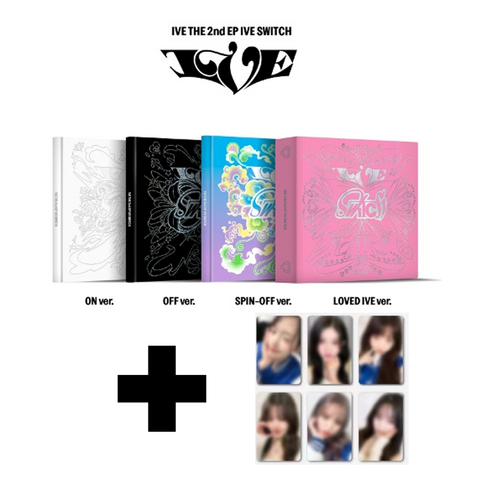 아이브wave앨범 - 미개봉 새상품 IVE 아이브 IVE SWITCH 일반 VER. + 사운드웨이브 팬싸 포카 랜덤, LOVED IVE VER