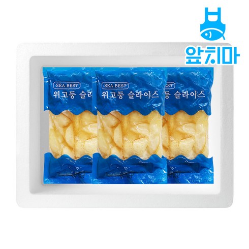 제주 자숙 뿔소라 100gx5팩 - [대영] 냉동 위소라 슬라이스 5kg 업소 대용량 250g*20, 1개, 5kg(250gx20팩)