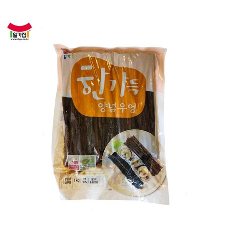 일가집 김밥용 양념우엉 1kg 6개