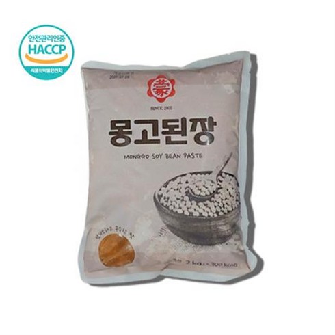 부천 몽고된장 2kg 일식 양념장 찌개, 1개