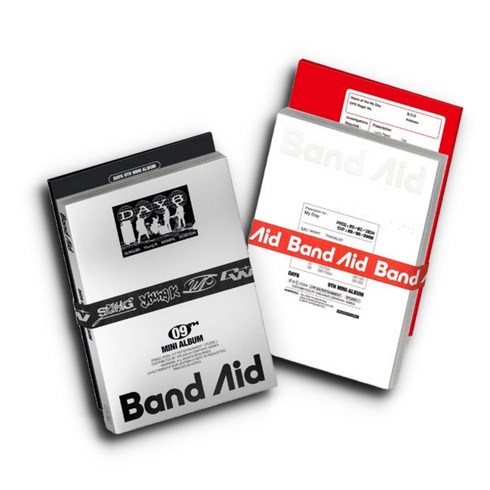 데이식스bandaid - (2종세트) 데이식스 앨범 DAY6 미니9집 Band Aid 녹아내려요