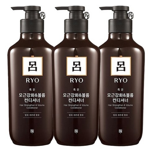 려 흑운 모근영양 컨디셔너, 550ml, 3개