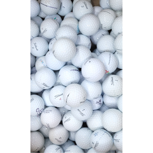 골프공 로스트볼 타이틀리스트 A+ A-, 화이트, 2개, 10개입