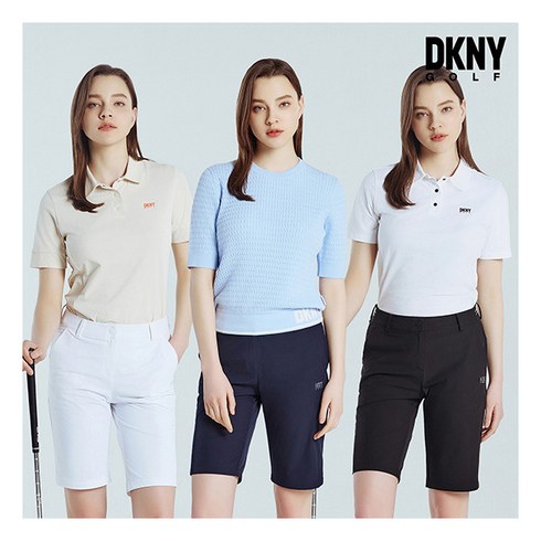 DKNY GOLF 24SS 여성 썸머반바지 3종 - [DKNY GOLF] O 24SS 여성 썸머반바지 3종