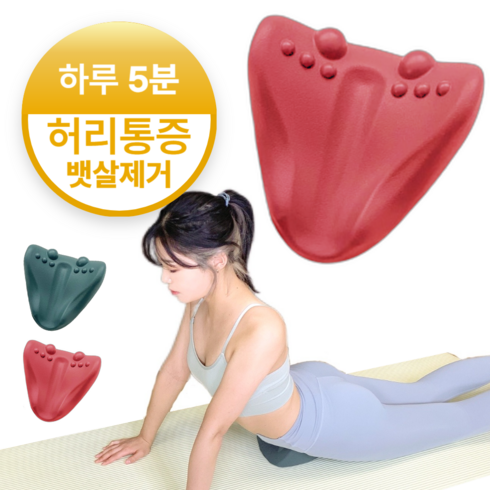 에르고바디쉐이피코어 - 핏스팟 핏릴렉스 장요근 마사지 뱃살제거 근막이완 도구, 핑크, 1개