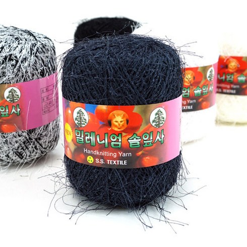 야나 밀레니엄 솔잎사(4볼 1팩), 713반짝아이보리