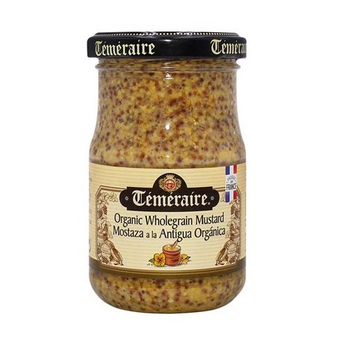 테메레 유기농 홀그레인 머스타드, 200g, 1개
