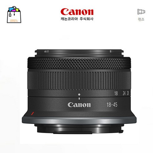 2023년 가성비 최고 캐논광각줌렌즈 - 캐논정품 RF-S 18-45mm F4.5-6.3 IS STM[광각줌렌즈](랜덤박스행사중)-WSL