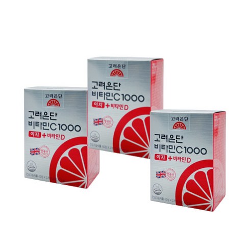 2023년 가성비 최고 비타민C1000 이지비타민D - 고려은단 비타민C1000 이지+비타민D 600mg x 120정, 3박스(6개월)