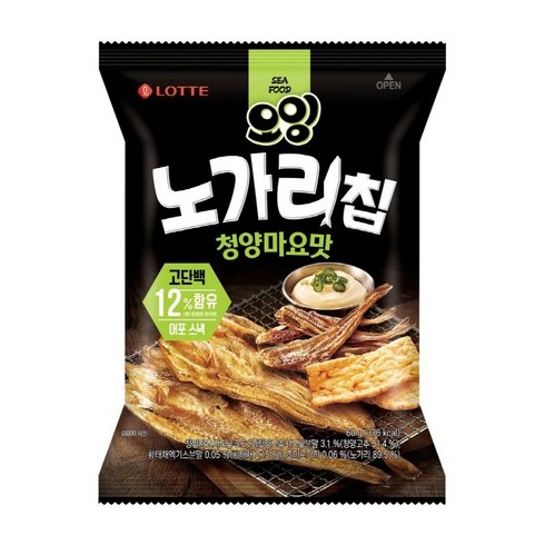 오잉 노가리칩 청양마요맛, 60g, 4개