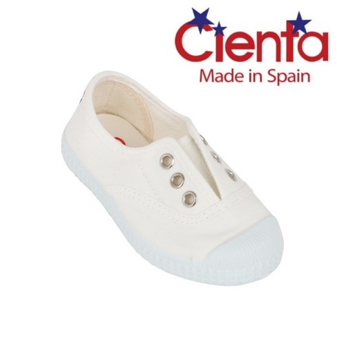 [토박스] 씨엔타 키즈 잉글레스 푼테라 틴타도 화이트 CTKCE1TSIG11WHT