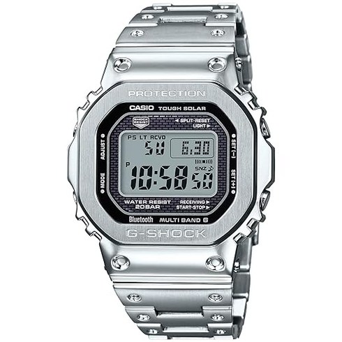 gmwb5000 - G-SHOCK(지쇼크) [카시오] 손목시계 지쇼크[국내 정규품]Bluetooth 탑재 풀 메탈 전파 솔라 GMWB5000D1JF 맨즈