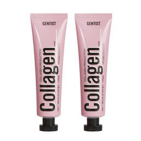 젠티스트 투엑스 치약 핑크, 100g, 4개