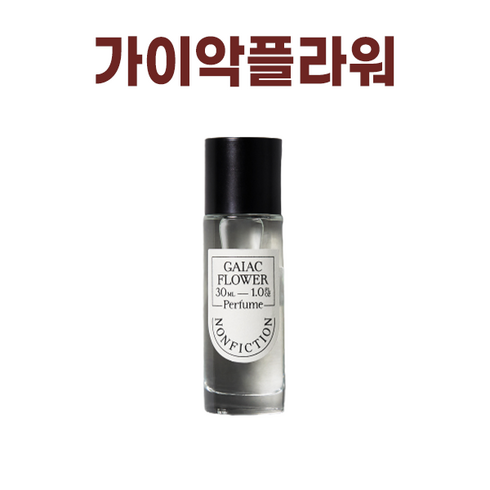 NEW) 논픽션 향수 가이악플라워 30ml I nonfiction 포터블 퍼퓸 30ml + 자체제작 카드 증정, 논픽션 가이악플라워 30ml x 1개