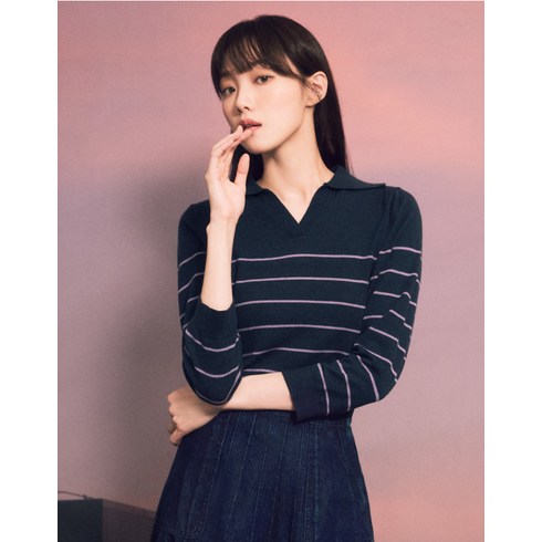 더엣지 22FW 오픈 카라니트4종