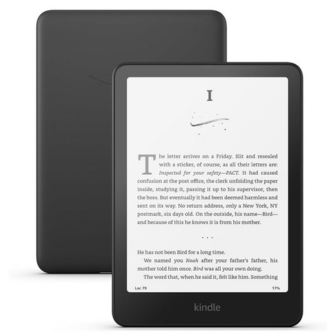 kindle - 아마존 킨들 페이퍼화이트 12세대 이북리더기 7인치 16GB 2024년 출시 (관부가세포함_미국정품), 광고지원, Black