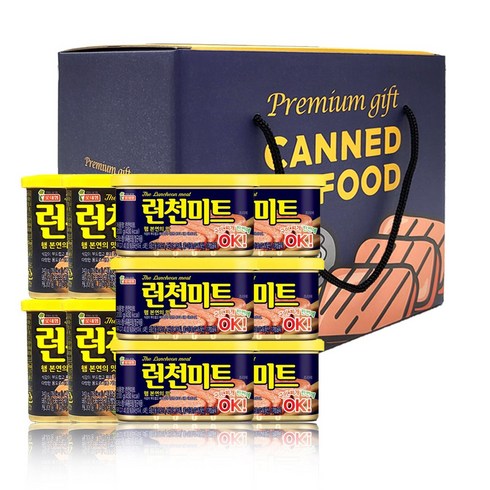 (올따옴) 롯데 런천미트 200g 6입+340g 4입 복합선물세트, 1개