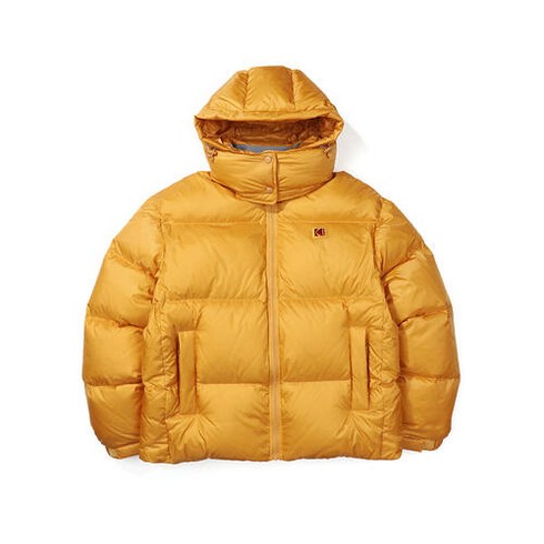 [코닥어패럴] 에센셜 덕다운 후드 자켓 YELLOW