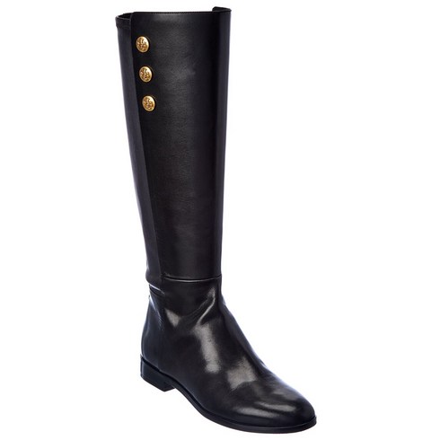 2023년 가성비 최고 토리레더 - 토리 버치 나오미 레더 니-하이 부츠 Tory Burch Naomi Leather Knee-High Boot