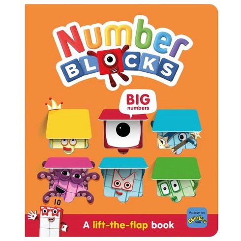 Numberblocks Big Numbers: A Lift the Flap Book, Temple Street Press, Numberblocks Big Numbers: A .., Sweet Cherry Publishing(저),T..