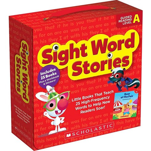 2023년 가성비 최고 문화상품권5만원 - Sight Word Stories: Level a (Parent Pack): Little Books That Teach 25 High-Frequency Words to Help N