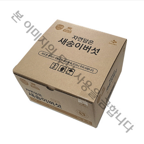 이츠웰아이누리 친환경 새송이버섯, 1박스, 500g