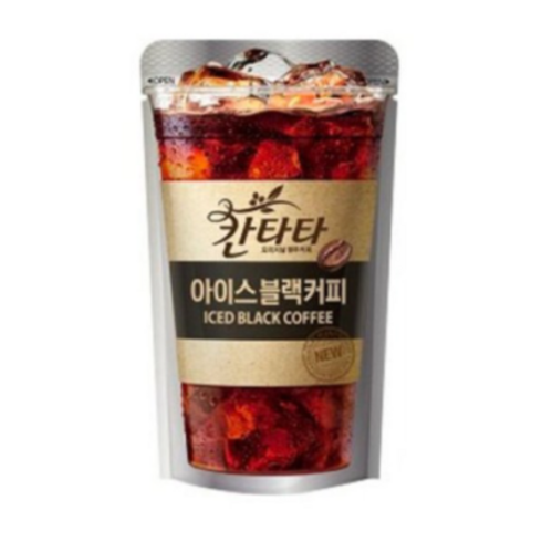 칸타타 아이스 블랙 파우치 230ml 50팩, 50개