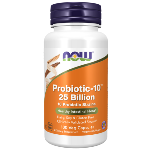 프로바이오틱스유산균 - 나우푸드 프로바이오틱-10 유산균 250억 베지 캡슐, 100정, 1개