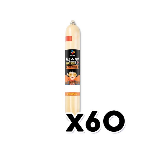 맥스봉 - 맥스봉 더 오리지널 소시지간식 25g x 60개