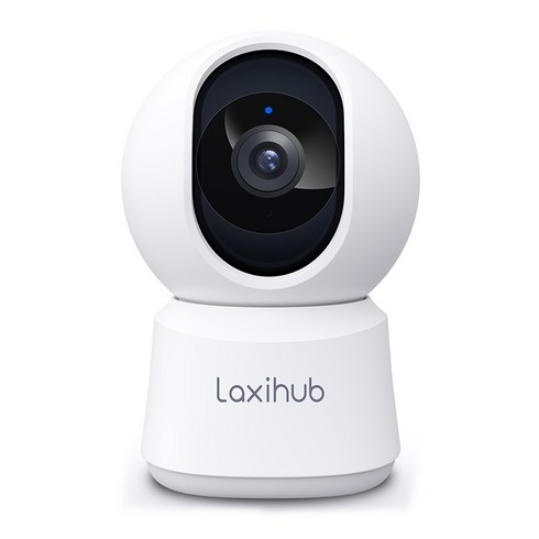 Laxihub 락시허브 홈캠 2K 300만 화소 회전형 WIFI 실내 감시카메라 스마트 팬 틸트 홈카메라 가정용 CCTV 보안카메라 육아캠 펫캠, 홈캠P2T(2K), 추가상품 없음