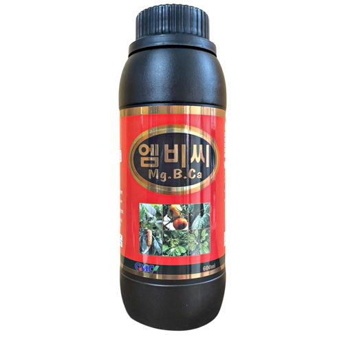 엠비씨 칼슘제 600ml 칼슘 마그네슘 붕소 칼슘결핍 액상 마늘 양파 고추 배추 캡마그 루트칼 씨엠씨코리아, 1개