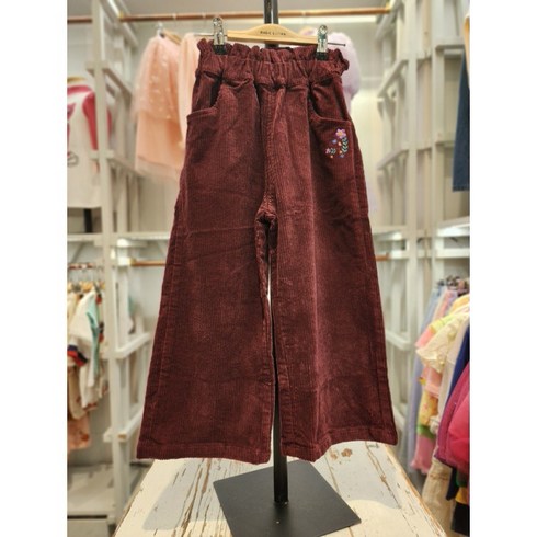 매직에디션 - [매직에디션HU]팔라스로얄-RP44-PT203WI 로얄 24 WIDE PANTS 겨울 FW신상 팬츠 바지 아동복 선물 현대울산
