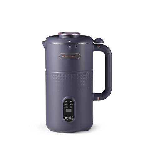푸드 스타일러 건강식 제조 죽 죽 믹서기 자동 머신, 다크 퍼플 600ml