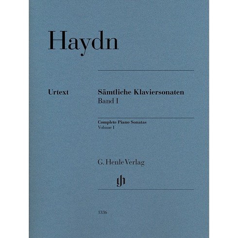 Haydn - Complete Piano Sonatas Volume I 하이든 - 피아노 소나타 1권 [HN1336] Henle 헨레