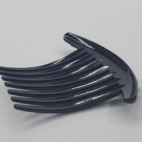 일자형 큐빅펄 올림머리 헤어빗핀