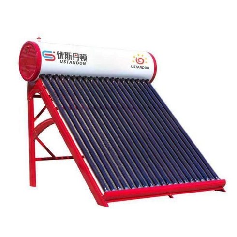 2023년 가성비 최고 태양열진공관 - 농촌 태양열 진공관 난방 급수 온수기 보일러 집열기, 자동 급수 튜브 30개 및 6개 예비 튜브