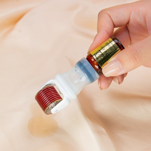 데젤 MTS 홈케어 모공 연어 물광 속건조수분 미백 앰플, MTS롤러+앰플1ea, 5ml, 1개