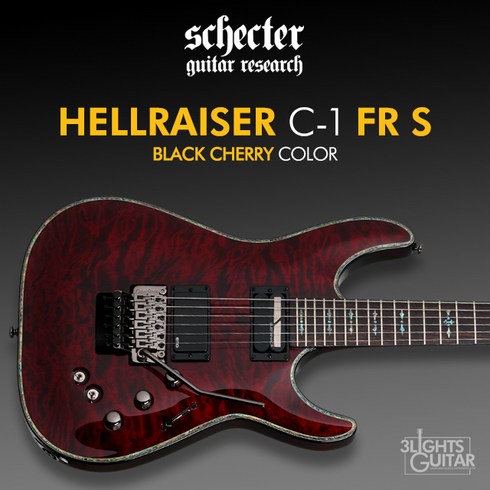 [공식대리점] Schecter Hellraiser C-1 FR S Black Cherry / 쉑터 헬레이저 C1 / 부산 삼광악기